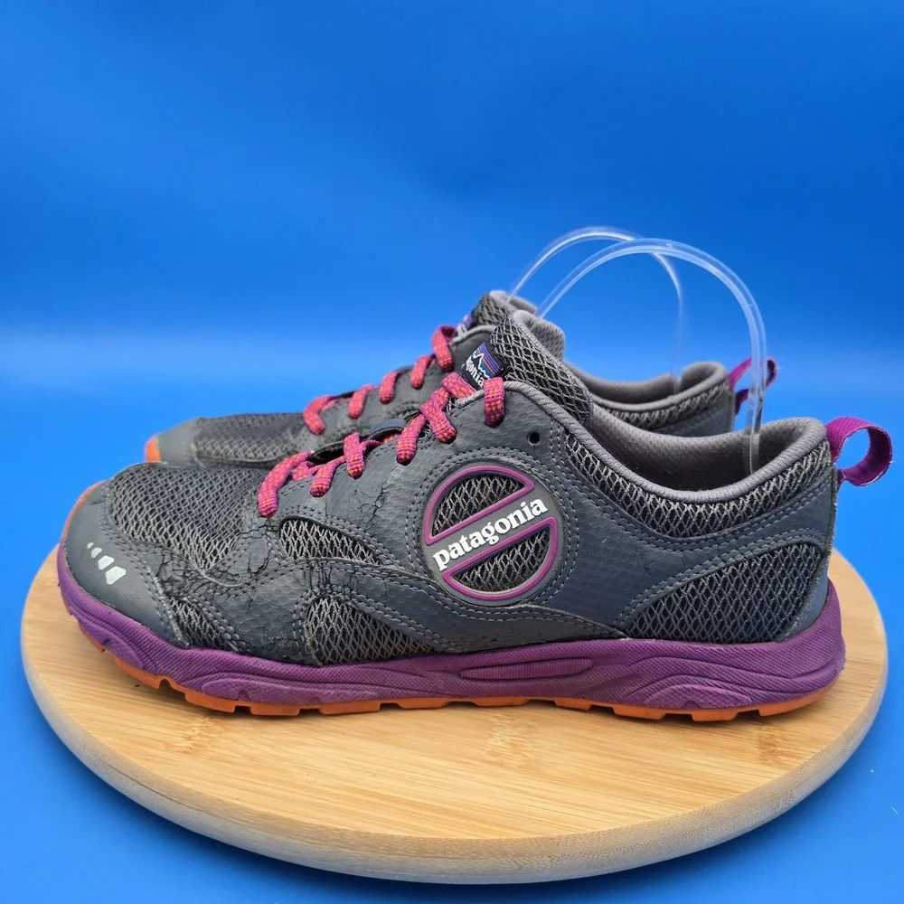 Patagonia 1% For‎ The Planet Amaranth/Turmeric Trail Sneaker Women's 9